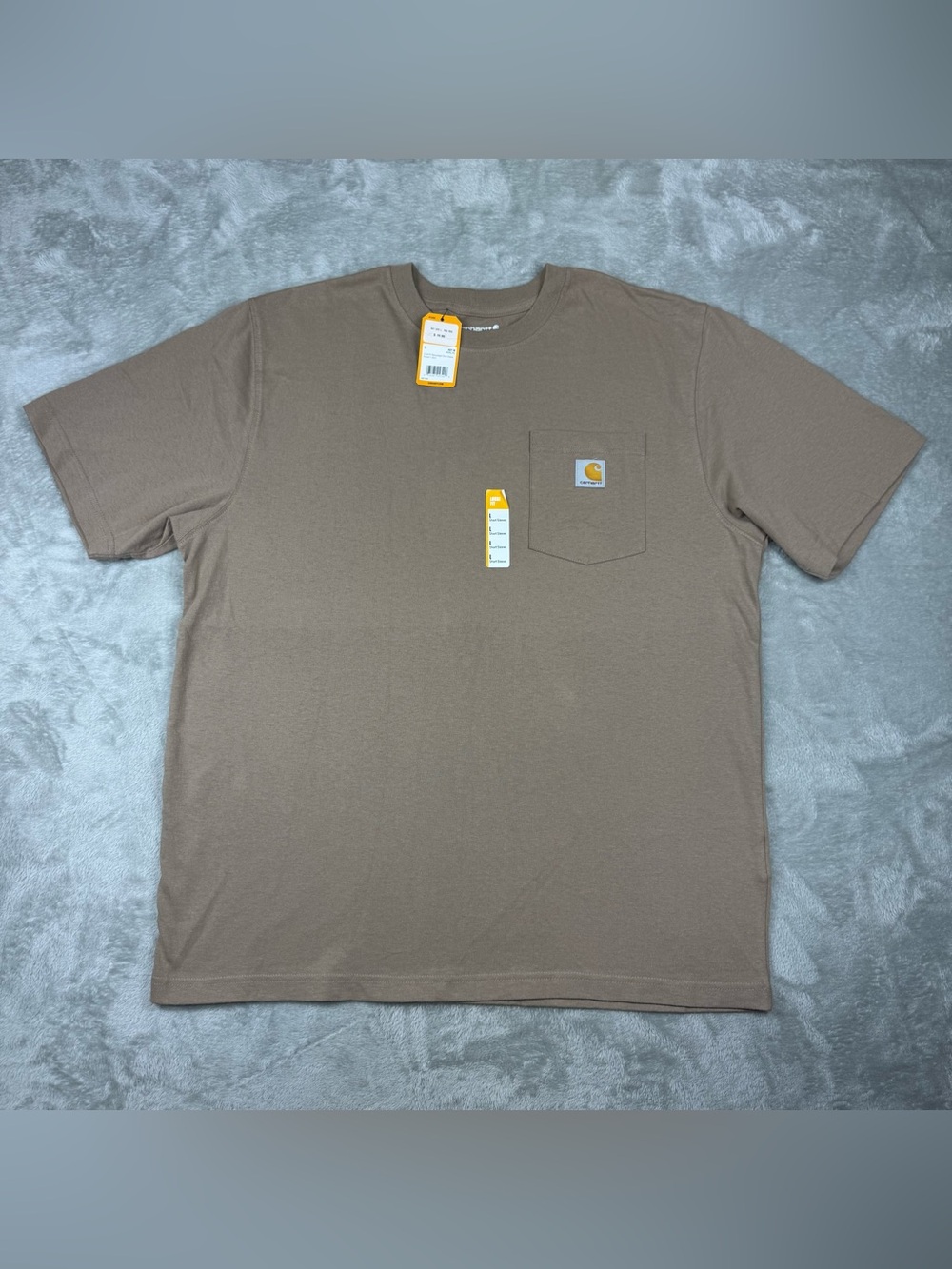 Carhartt K87 loose fit heavyweight short sleeve pocket Sz L NWT Men’s